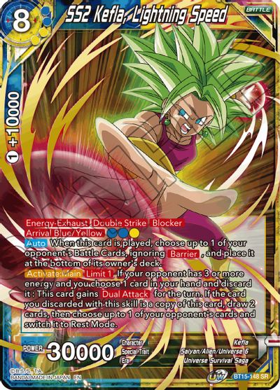 SS2 Kefla, Lightning Speed [BT15-148] | Good Games Adelaide SA
