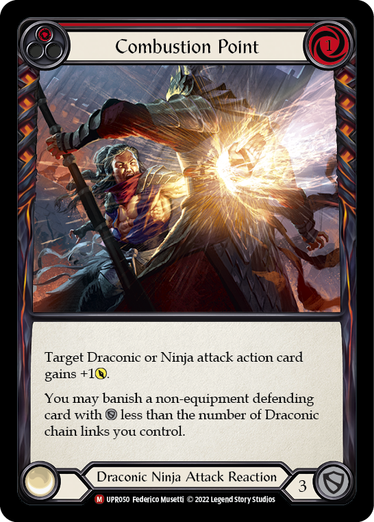 Combustion Point [UPR050] (Uprising)  Rainbow Foil | Good Games Adelaide SA