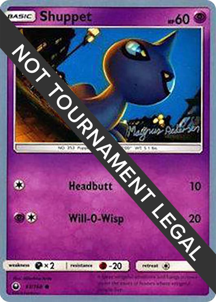 Shuppet 2018 Magnus Pedersen 63/168 (World Championship Decks)  | Good Games Adelaide SA