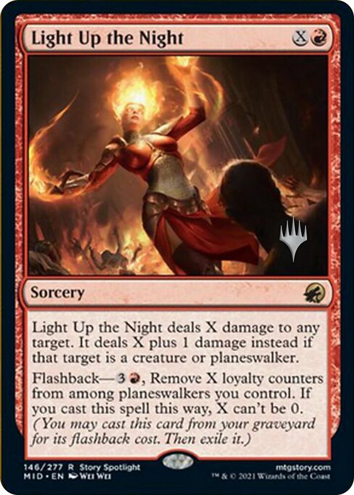 Light Up the Night 146 (Promo Pack: Innistrad: Midnight Hunt)  | Good Games Adelaide SA