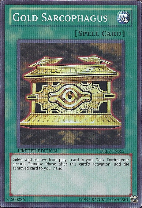 Gold Sarcophagus [DREV-ENSE2] Super Rare | Good Games Adelaide SA