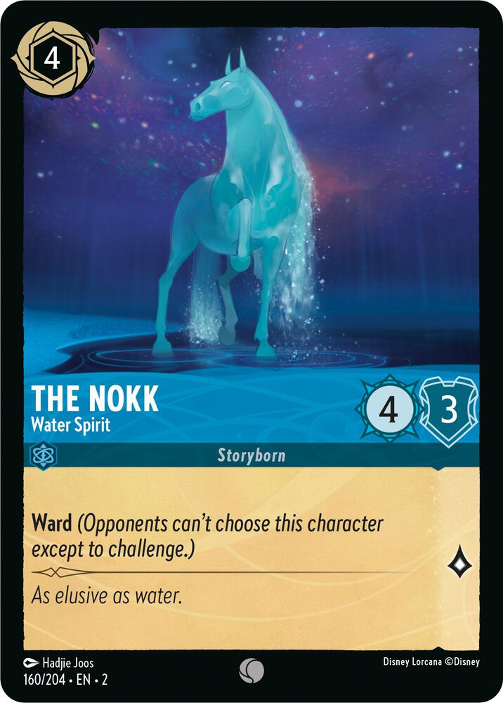 The Nokk Water Spirit 160/204 (Rise of the Floodborn)  - Cold Foil | Good Games Adelaide SA