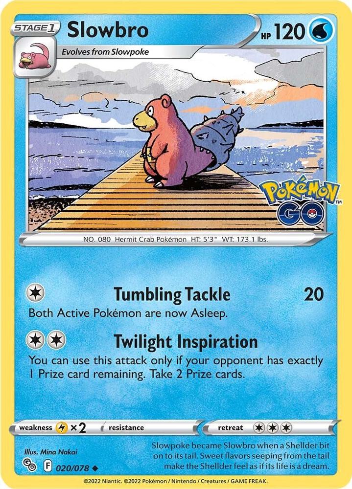 Slowbro 020/078 (Pokemon GO)  | Good Games Adelaide SA