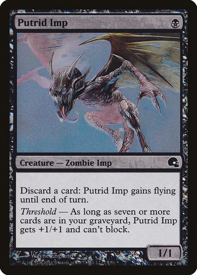 Putrid Imp 1 (Premium Deck Series: Graveborn)  - Foil | Good Games Adelaide SA