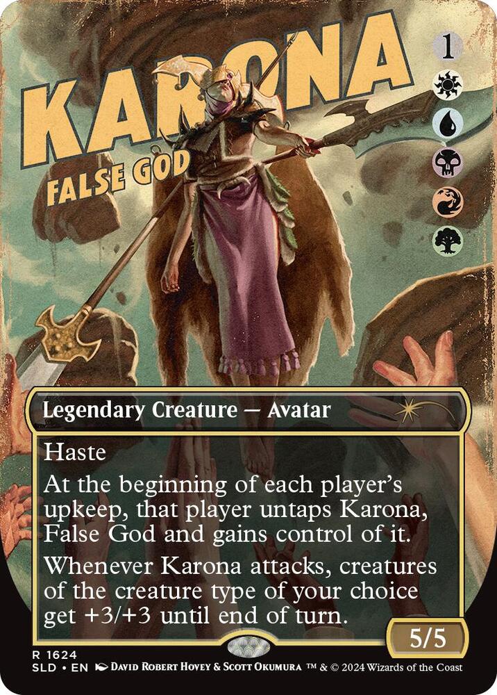 Karona False God 1624 (Secret Lair Drop Series)  | Good Games Adelaide SA