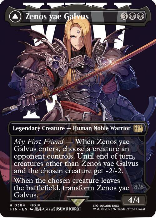 Zenos yae Galvus Borderless 384 (FINAL FANTASY)  - Borderless | Good Games Adelaide SA