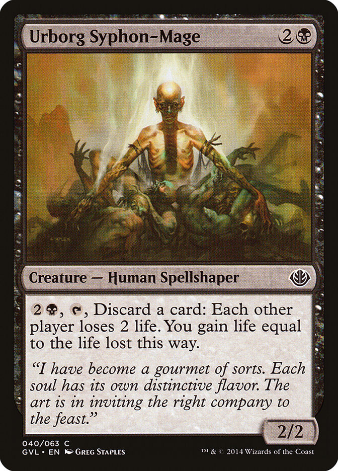 Urborg Syphon-Mage (Garruk vs. Liliana) [Duel Decks Anthology] | Good Games Adelaide SA