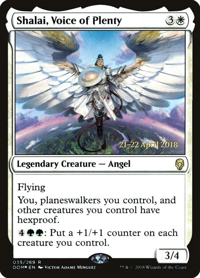 Shalai Voice of Plenty 35 (Prerelease Cards)  - Foil | Good Games Adelaide SA