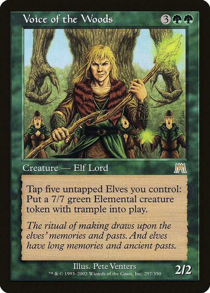 Voice of the Woods 297 (Onslaught)  - Foil | Good Games Adelaide SA