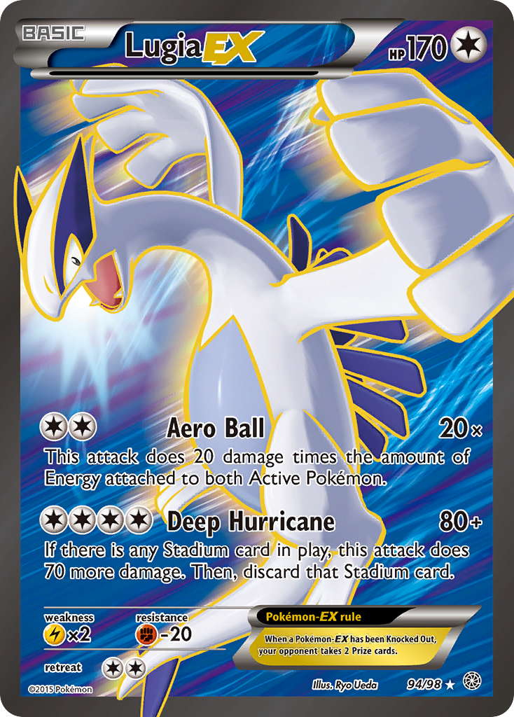 Lugia EX (94/98) [XY: Ancient Origins] | Good Games Adelaide SA