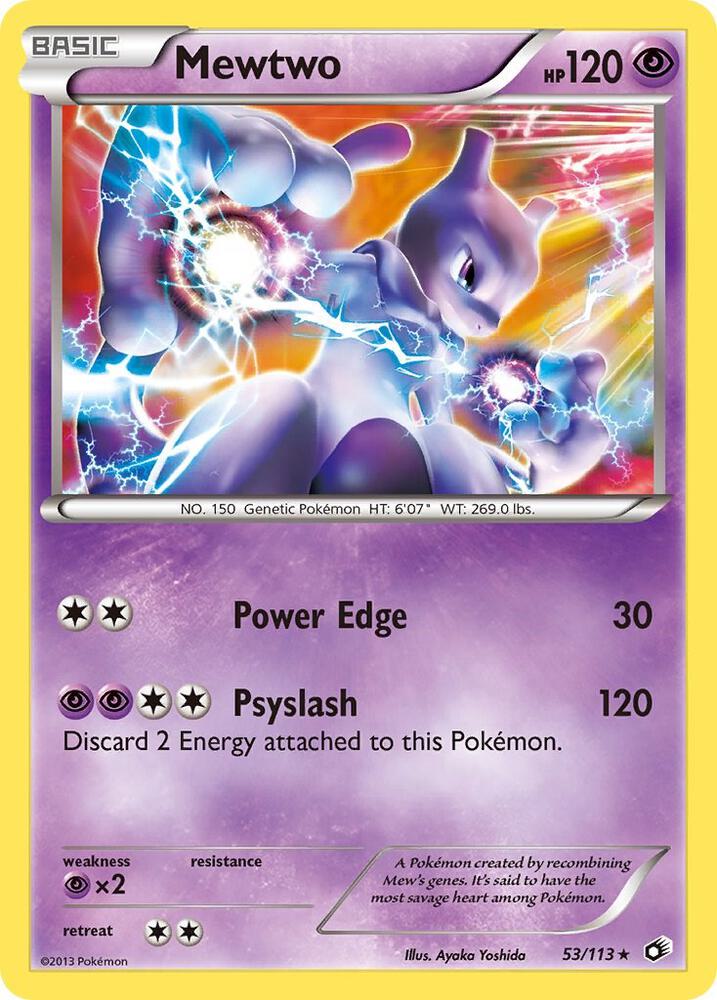 Mewtwo 53/113 (Legendary Treasures)  - Holofoil | Good Games Adelaide SA