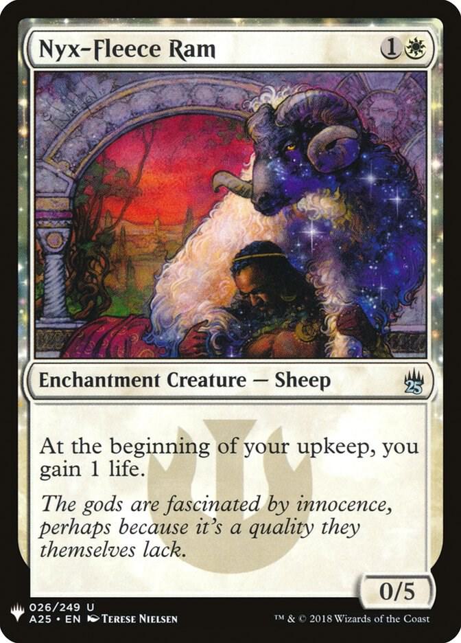 Nyx Fleece Ram 26 (The List Reprints)  | Good Games Adelaide SA