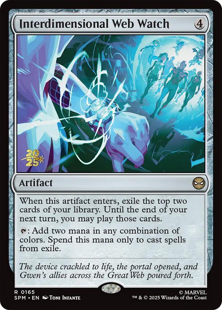 Interdimensional Web Watch 165 (Prerelease Cards)  - Foil | Good Games Adelaide SA