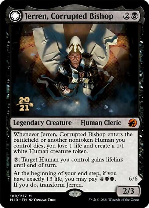 Jerren Corrupted Bishop 109 (Prerelease Cards)  - Foil | Good Games Adelaide SA