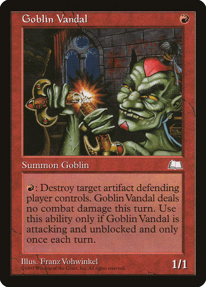 Goblin Vandal  (Weatherlight)  | Good Games Adelaide SA