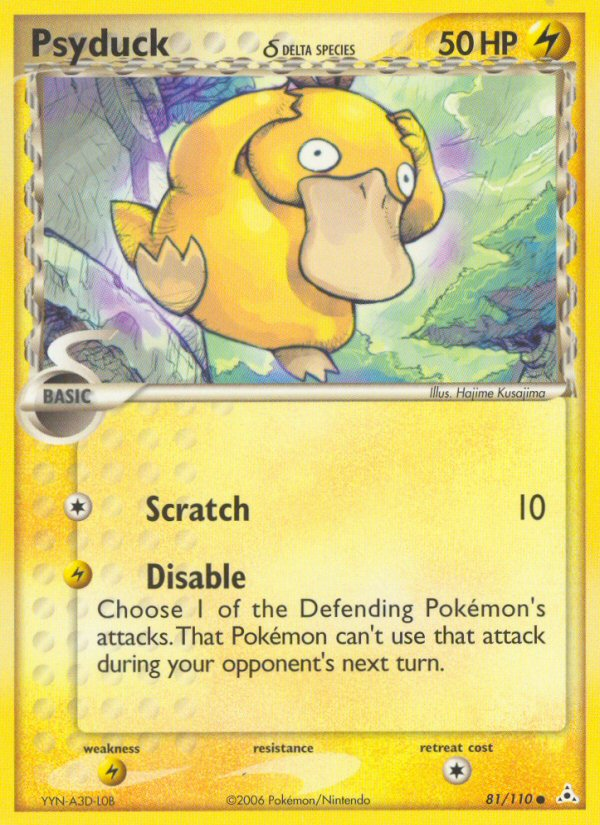 Psyduck (81/110) (Delta Species) [EX: Holon Phantoms] | Good Games Adelaide SA