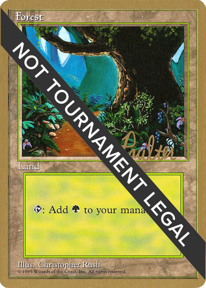 Forest B 1996 Preston Poulter 4ED  (World Championship Decks)  | Good Games Adelaide SA