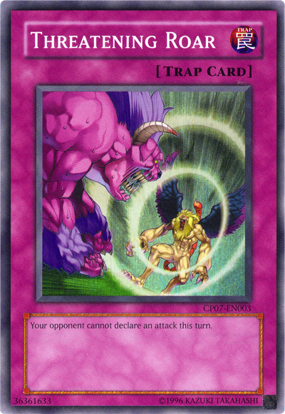 Threatening Roar [CP07-EN003] Super Rare | Good Games Adelaide SA