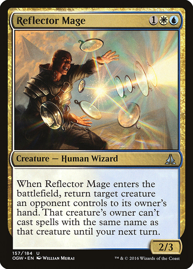 Reflector Mage 157 (Oath of the Gatewatch)  - Foil | Good Games Adelaide SA
