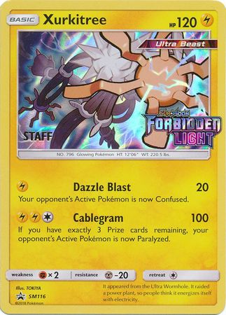 Xurkitree (SM116) (Staff Prerelease Promo) [Sun & Moon: Black Star Promos] | Good Games Adelaide SA