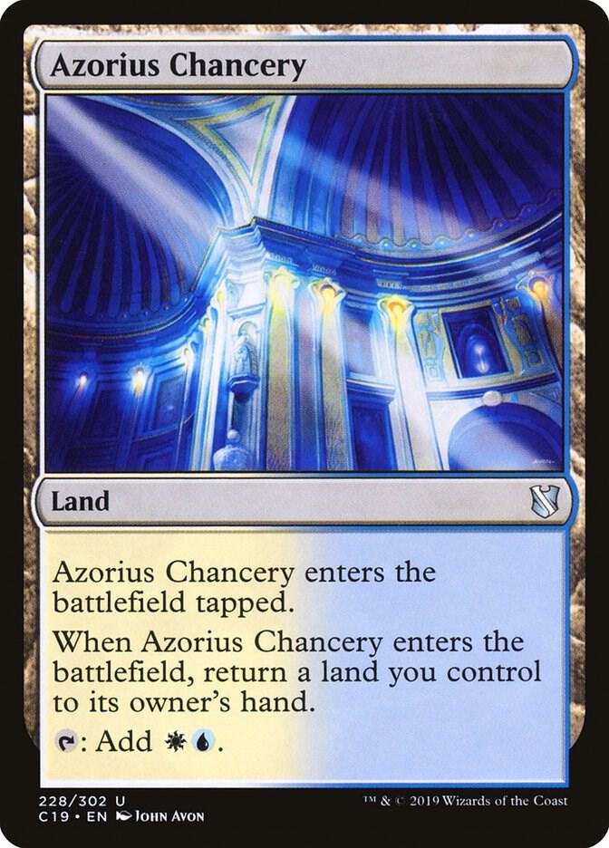 Azorius Chancery 228 (Commander 2019)  | Good Games Adelaide SA