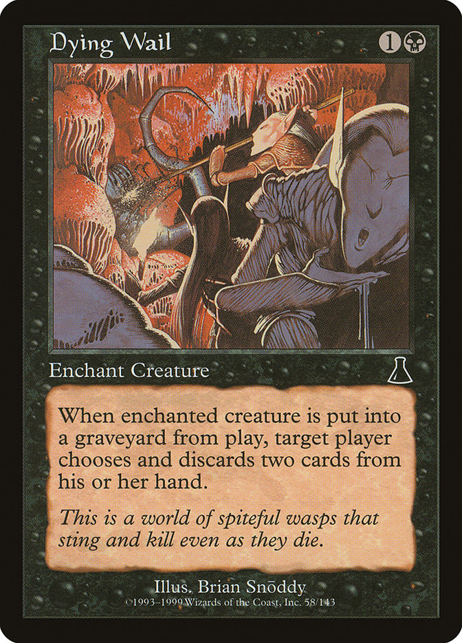 Dying Wail 58 (Urza's Destiny)  | Good Games Adelaide SA