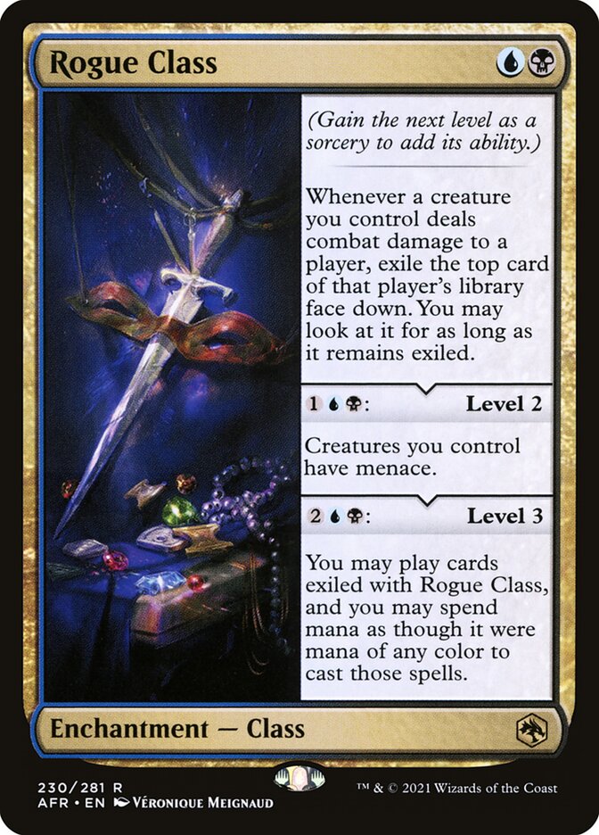 Rogue Class 230 (Adventures in the Forgotten Realms)  - Foil | Good Games Adelaide SA