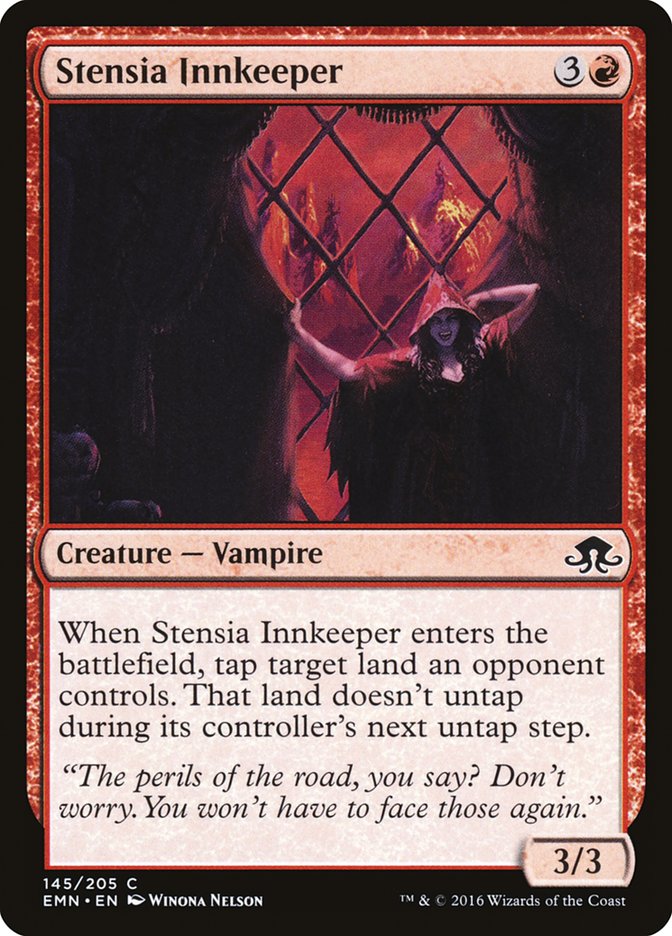 Stensia Innkeeper 145 (Eldritch Moon)  - Foil | Good Games Adelaide SA