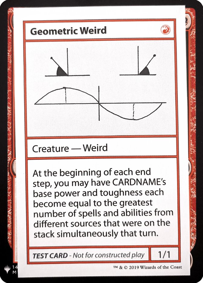 Geometric Weird [Mystery Booster Playtest Cards] | Good Games Adelaide SA
