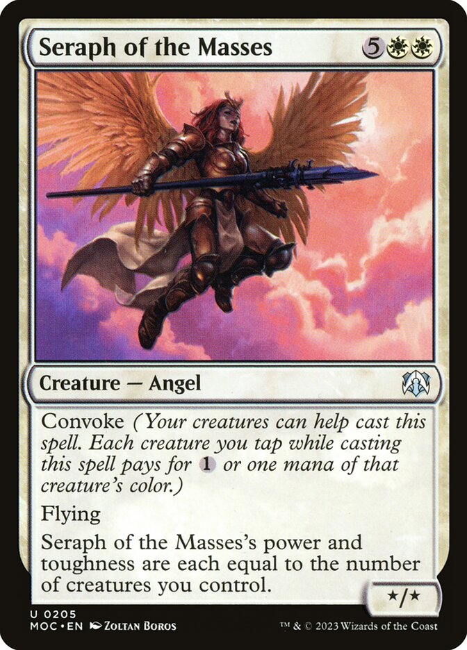 Seraph of the Masses 205 (Commander: March of the Machine)  | Good Games Adelaide SA
