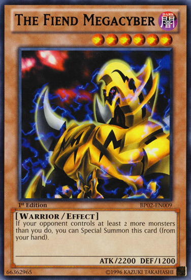 The Fiend Megacyber [BP02-EN009] Mosaic Rare | Good Games Adelaide SA