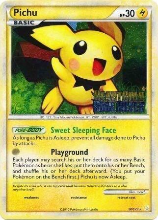 Pichu Prerelease 28/123 (Nintendo Promos)  - Holofoil | Good Games Adelaide SA