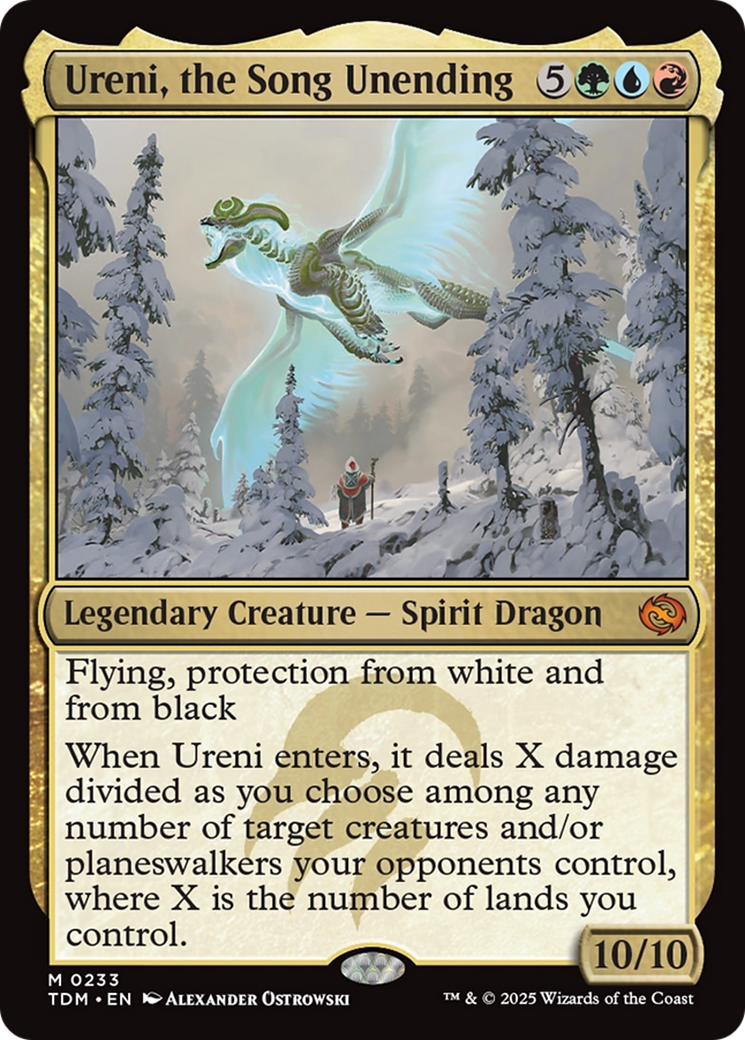 Ureni, the Song Unending [Tarkir: Dragonstorm] | Good Games Adelaide SA