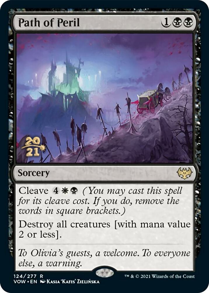 Path of Peril 124 (Prerelease Cards)  - Foil | Good Games Adelaide SA