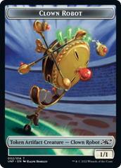 Clown Robot (002) // Treasure (013) Double-sided Token [Unfinity Tokens] | Good Games Adelaide SA