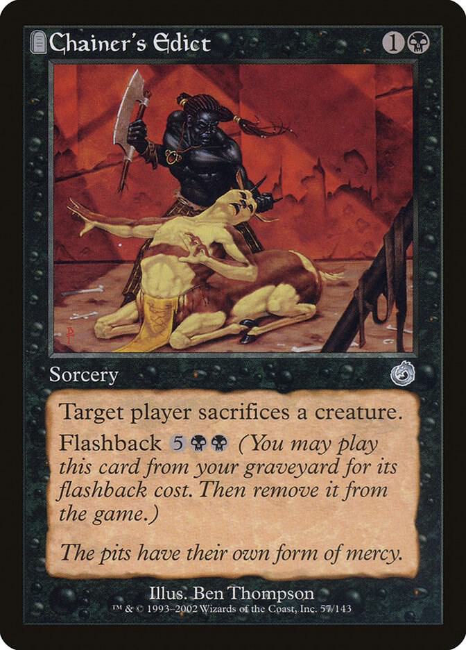 Chainer's Edict 57 (Torment)  - Foil | Good Games Adelaide SA