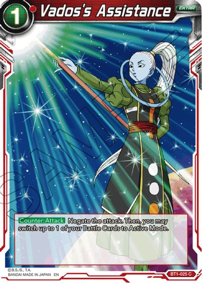 Vados's Assistance (Reprint) (BT1-025) [Battle Evolution Booster] | Good Games Adelaide SA