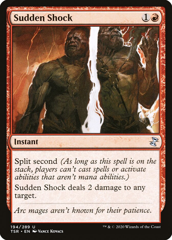 Sudden Shock 194 (Time Spiral: Remastered)  - Foil | Good Games Adelaide SA