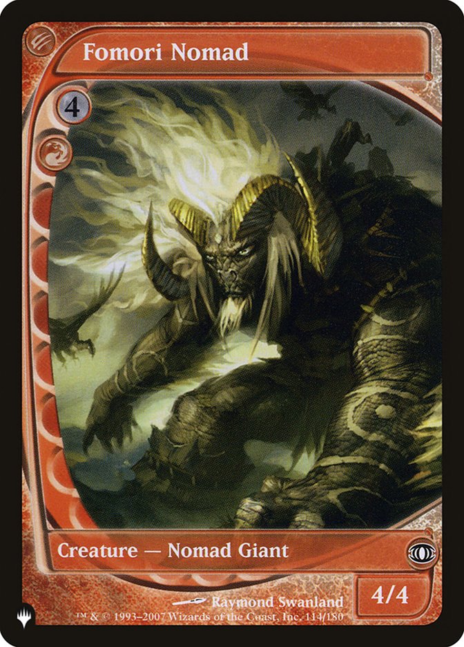 Fomori Nomad 114/180 (The List Reprints)  | Good Games Adelaide SA