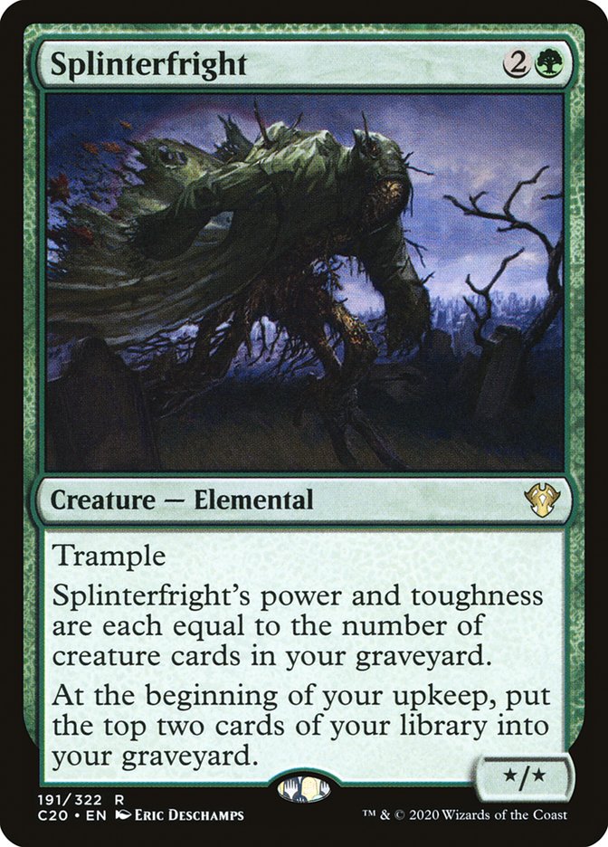 Splinterfright [Commander 2020] | Good Games Adelaide SA