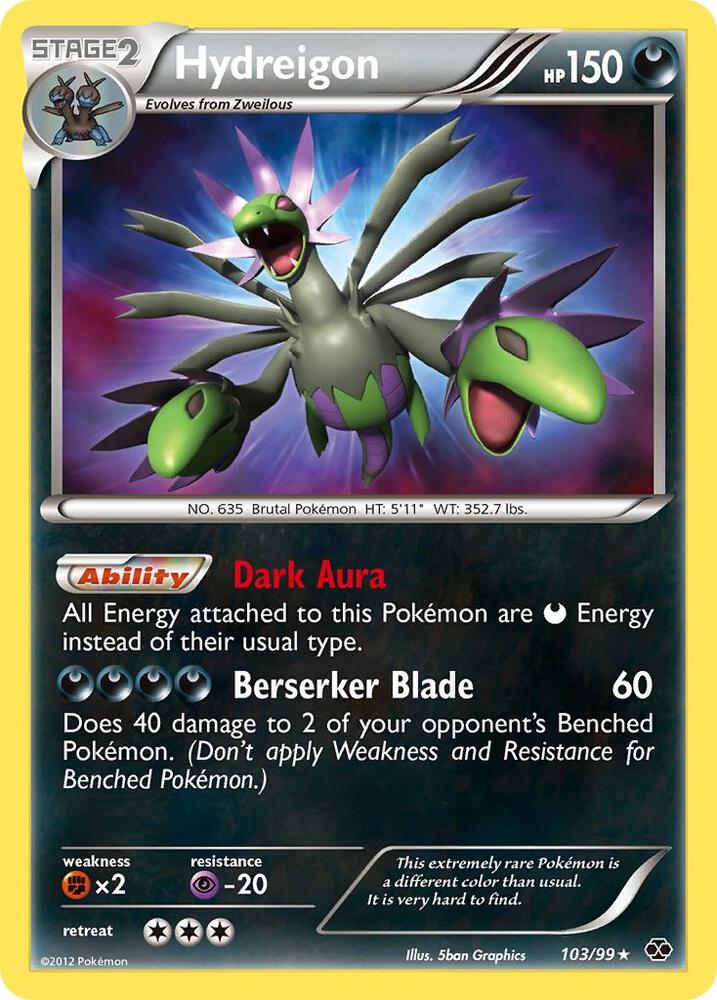 Hydreigon 103/99 (Next Destinies)  - Holofoil | Good Games Adelaide SA