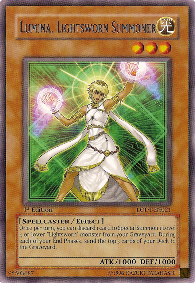 Lumina, Lightsworn Summoner [LODT-EN021] Rare | Good Games Adelaide SA