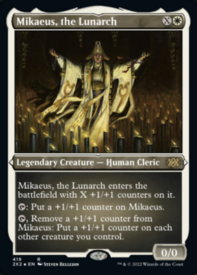 Mikaeus, the Lunarch (Foil Etched) [Double Masters 2022] | Good Games Adelaide SA