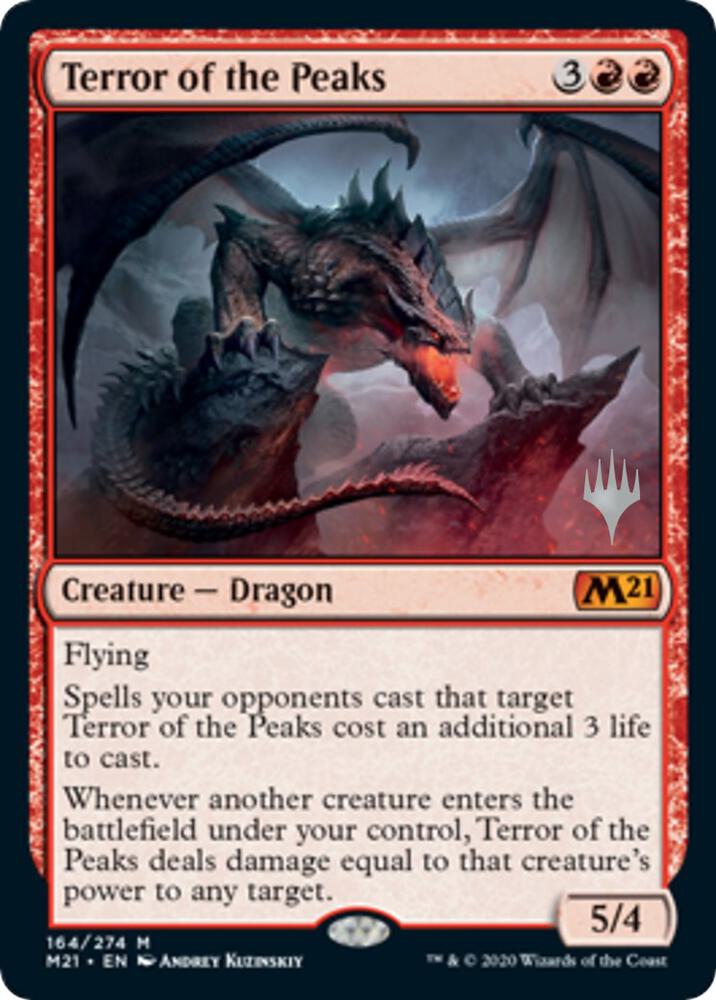 Terror of the Peaks 164 (Promo Pack: Core Set 2021)  | Good Games Adelaide SA