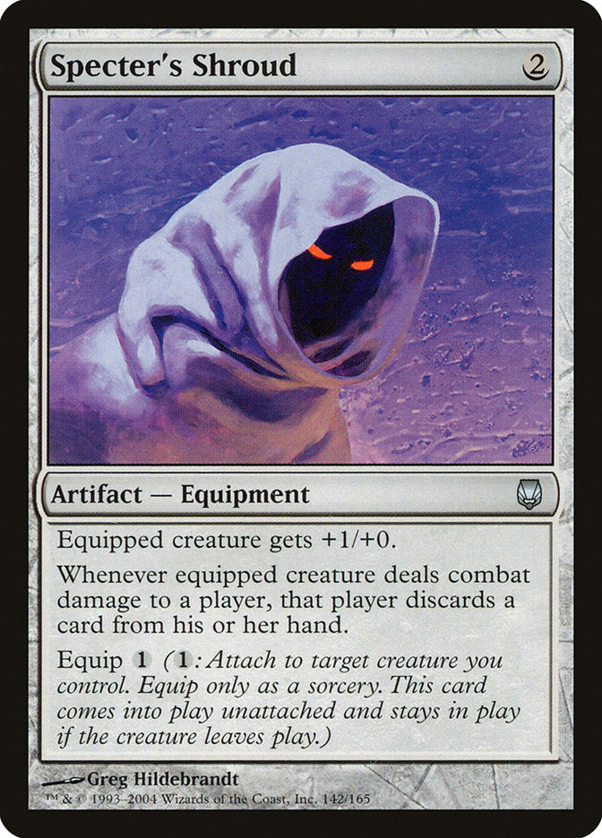 Specter's Shroud 142 (Darksteel)  - Foil | Good Games Adelaide SA