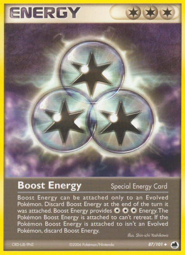 Boost Energy (87/101) [EX: Dragon Frontiers] | Good Games Adelaide SA