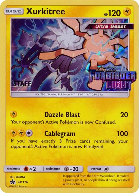 Xurkitree Prerelease Staff SM116 (SM Promos)  - Holofoil | Good Games Adelaide SA