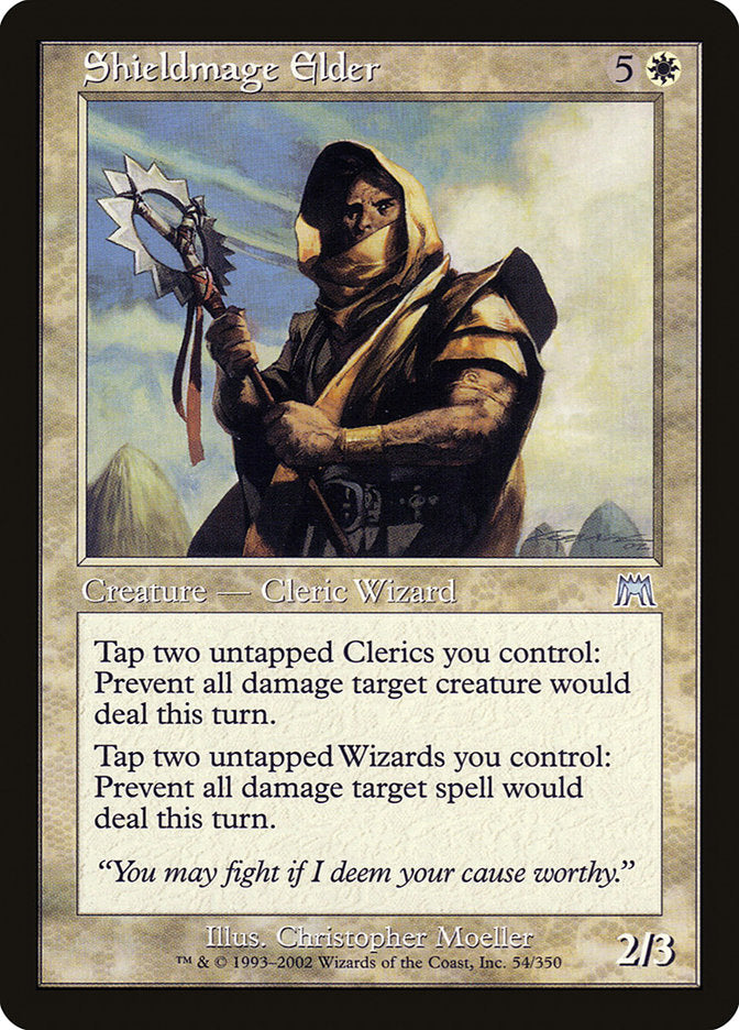 Shieldmage Elder 54 (Onslaught)  - Foil | Good Games Adelaide SA