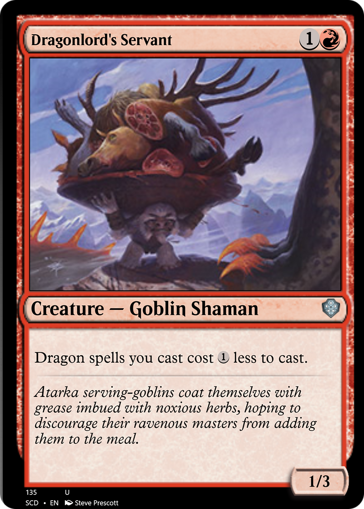 Dragonlord's Servant [Starter Commander Decks] | Good Games Adelaide SA
