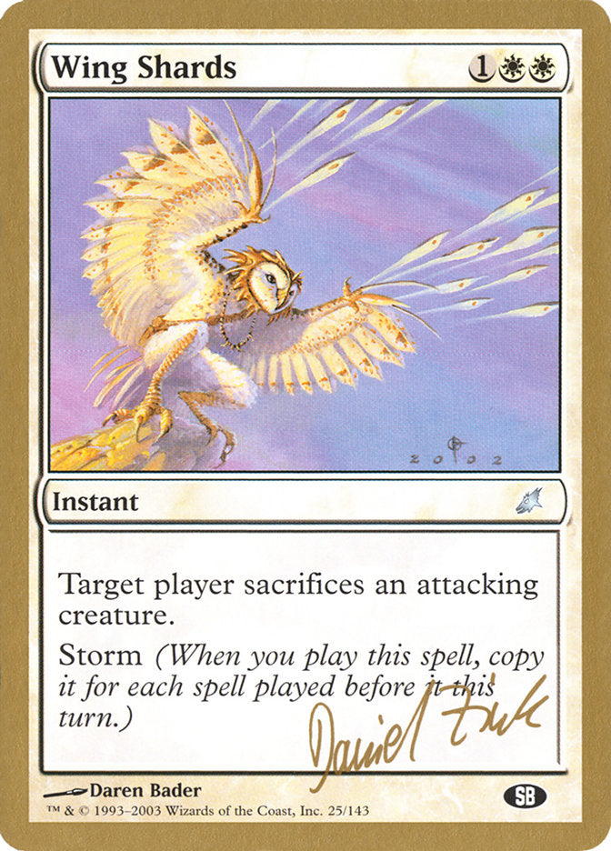 Wing Shards (Daniel Zink) (SB) [World Championship Decks 2003] | Good Games Adelaide SA
